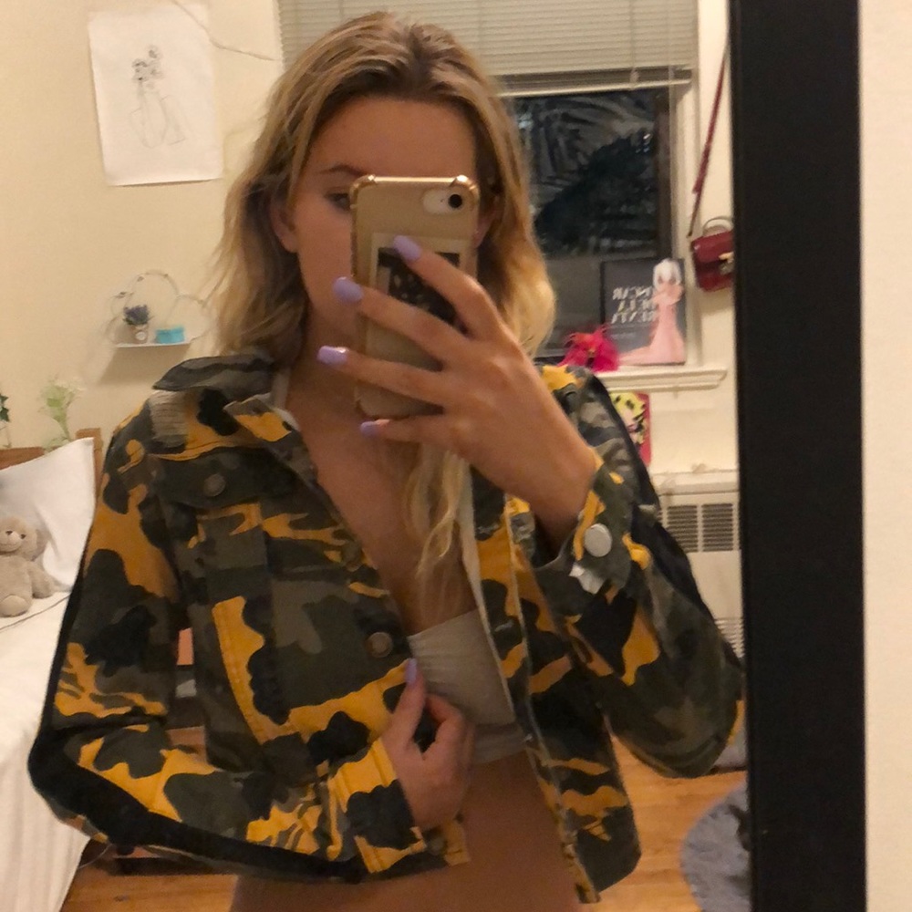 Camp cropped jacket